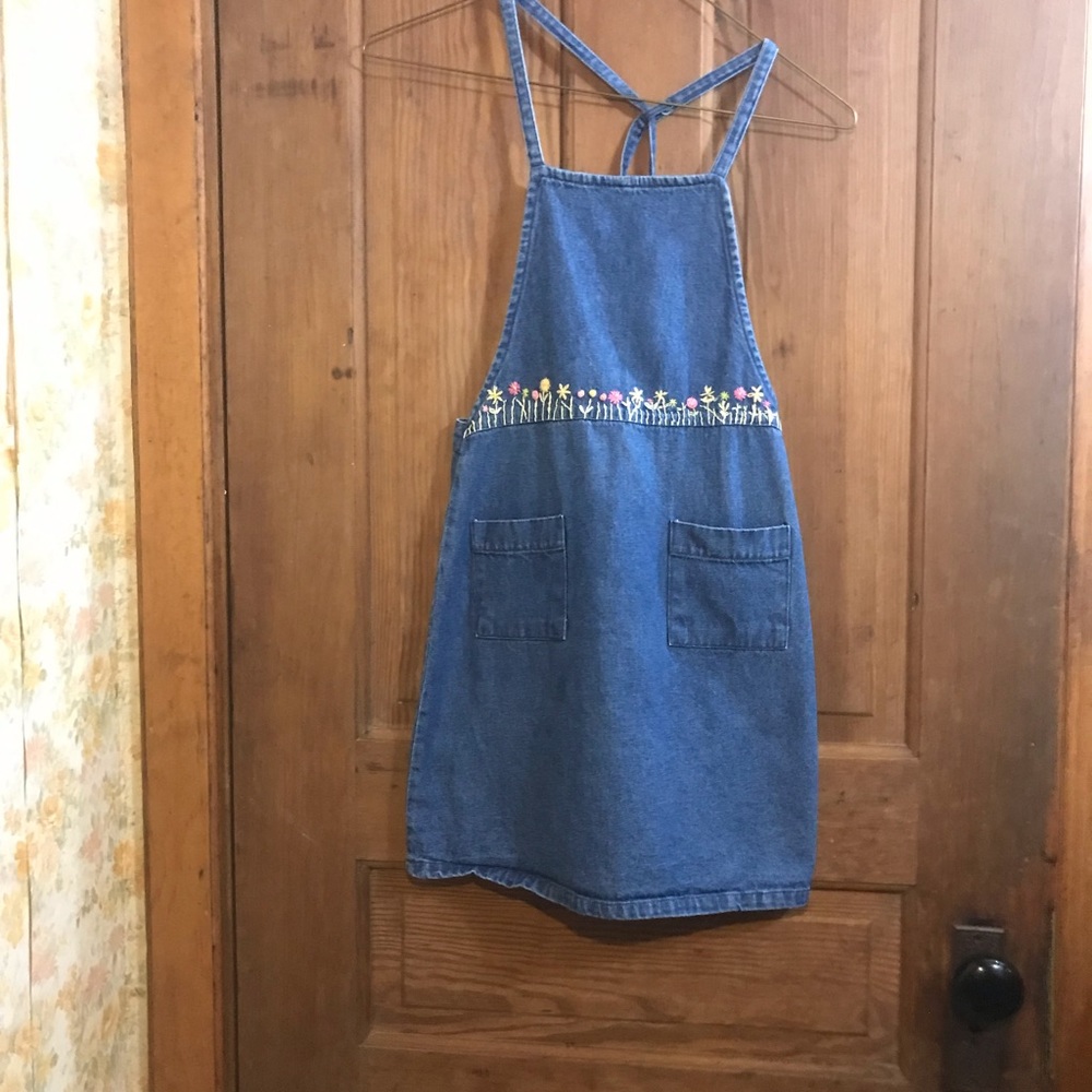 Sprit Mini Girl’s Denim Embroidered Large Jumper